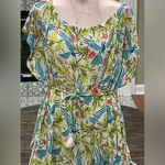 Versona Tropical Bird Print Swim Coverup - One Size Fits All - NWT Photo 3