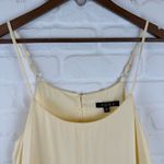 FORE Yellow tiered maxi dress flowy summer dress adjustable straps Size Small Photo 4