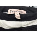 Juicy Couture Striped Embroidered Black & White Dress size XS Photo 9