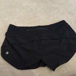 Lululemon Black Speed Up Shorts 2.5" Low-Rise Photo 1