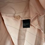 Ellen Tracy Linda Allard  Women’s Light Pink Striped Button Down Blouse NWT 16 Photo 7