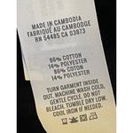 Aerie Black Button Front Cardigan Sweatshirt Casual Comfort Minimalist Soft Girl Photo 5