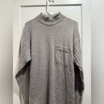 Gray Knit Sweater Dress with Pocket 100%Cashmere Size M Size M Photo 1