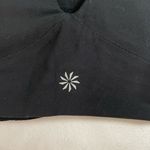 Athleta  NWOT Conscious Cut Out Crop Top D-DD Size M Black Removable Pads Photo 5