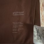 Girlfriend Collective  Cafe Brown Topanga Crop Top Sports Bra Photo 10