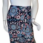 Roz & Ali  Floral Faux Wrap Skirt Photo 0