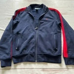 Ralph Lauren  Polo  Womens Navy Red Track Jogger Mock Neck Long Sleeve Jac… Photo 0