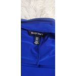 Ellen Tracy Sz 2X Cold Shoulder Tunic Dress Blue Photo 5