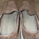 Merrell Primo Seam Moc Dark Taupe Leather Slip On Shoe Womens Size 7.5 EU 38 Photo 4