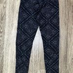 Womens PINK Sport Black Printed Leggings Photo 2