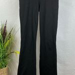 Boston Proper  Black Flair Hem Mid Rise Pants XS Photo 2