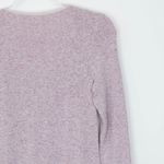 Soma Womens CozyLuxe Long Sleeve Sleepshirt Size XS Lace Trim Lounge Feminine Pink Photo 8