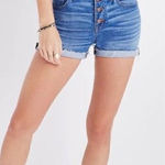 Madewell High-Rise Denim Boyshorts: Button-Through Edition Size 26 Photo 0