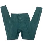 Good American Khloe Kardashian Sleek Shiny Ribbed High Rise Leggings Size 1 New Photo 1