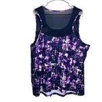 Torrid Active Purple Black Mesh Sleeveless Tank Top Size 6X Photo 3