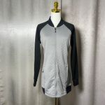 The North Face  Womens Gray Black Quilted Full Zip Jacket Coat Small S Photo 2