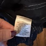 Anthropologie  Maeve black beaded bell sleeve top size 2 Photo 5