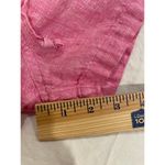 C&C California  Drawstring Linen Pull On Sweat Shorts Pink Women's Size Medium Photo 7
