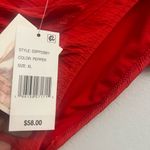 Jessica Simpson New XL  red swim skirted Photo 5