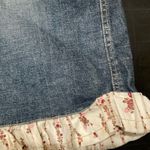 VINTAGE GROGGY DENIM SKIRT WITH RUFFLED HEM Size 28 Photo 1