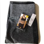 Avia  Womens High Rise Athletic Leggings Size Large 12-14 Gray Tight Knit… Photo 1