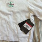 Calvin Klein white crop top This Is Love BRAND NEW Photo 6