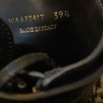 Saint Laurent Army 20 Buckle Boot in Kangaroo Embossed Leather Photo 7