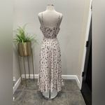Bishop and Young New! Serene Summer Dress in Cream with Black Print Sz Small $128 Photo 4