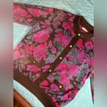 Alfred Dunner Vintage Rose Style Floral Pullover Sweatshirt XL Photo 6