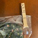 Reformation Niara Boho Tie Straps Smocked Floral Mini Dress In Coriander size 4 Photo 8