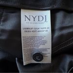 NYDJ Frisco Wide Leg Crop Pants in Black Pleated Size 12 Photo 12