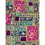 Anna And Frank Medium Vintage Multicolor All Silk Button Down Long Sleeve Shirt Blue Photo 10