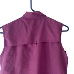 Magellan outdoors Magellan Women's Size Small Purple Sleeveless Outdoor Button Up Top Photo 4