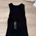 EXPRESS Black Midi Dress Cut Out Photo 5