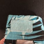 ZeroXposur Blue and Black Leaf Pattern Swimwear Wrap Skirt, NWOT Photo 4