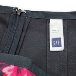 Skirt Size 6 Women's Gap Pleated Skirt Floral Roses Rose Print Skater Skirt Women's Skirt Casual Photo 2