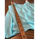 Double Zero Women’s Teal Lace Sheer‎ Tank Top M Medium Y2K  Blouse (Box C) Photo 5