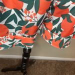 Plus Size 2XL Orange Citrus Fruit Print Romper V Photo 6