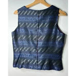 Scott mcClintock scoop neck tank top blouse Blue Size 12 Photo 1