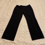 Charter Club Classic Fit Women’s Black Wide Leg Pants Size 12 Regular Photo 0
