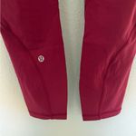 Lululemon Time To Sweat Crop Legging 23" Star Ruby Berry Pink Size 6 Photo 8