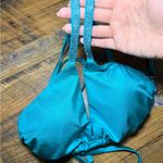 Victoria's Secret Elegant Victoria Secret Teal Bikini Y2K Top Women's Swimsuit XL NWT bling Photo 5