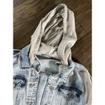 Aeropostale Women's Denim Jean Jacket Distressed Acid Wash Size XL Photo 3