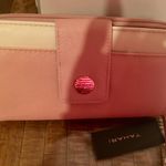 Tahari  Rfid Pink Cream Pearlized Multi Wristlet Photo 2