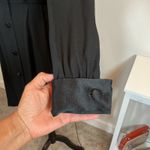 Andrew Harvey Black Button Down Long Sleeve Dress Career Office ProfessionalSz 6 Photo 4