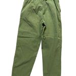 Madewell Double Button Tapered High Rise Pants sz 2 paper bag waist Photo 3