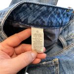 American Eagle distressed Bermuda jean shorts / jorts cutoffs Photo 4