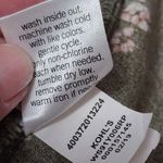 Sonoma olive floral pintuck swingbdress size small Photo 9