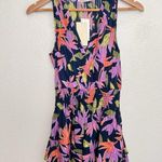 Ramy Brook  Asher Floral-Print Mini Dress XS Resort Vacation Tropical Cruise Photo 6
