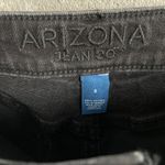 Arizona Jeans Arizona Jean Co. Black Denim Shorts Women’s Sz 5 Shortie 2.5” Inseam Raw Hem NWT Photo 5